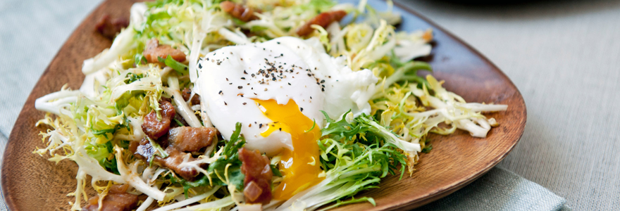 Salade lyonnaise,